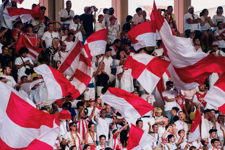 PLACES AU MATCH - SYMPATHISANTS AS MONACO