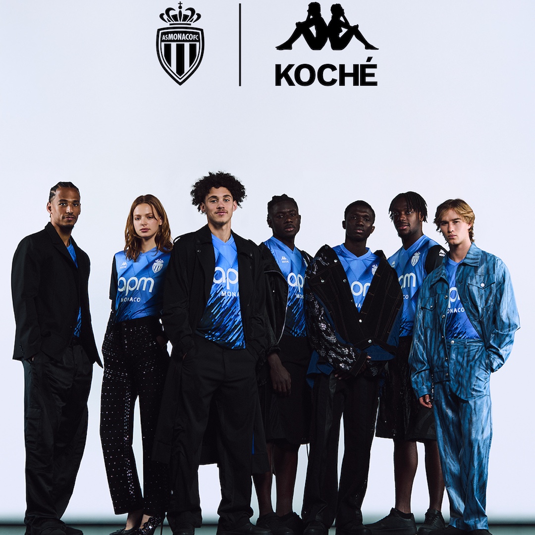 <p>L’AS Monaco et Kappa sont heureux d’annoncer leur collaboration avec la marque de mode KOCHÉ, donnant naissance à un maillot qui fusionne haute couture et performance.</p>