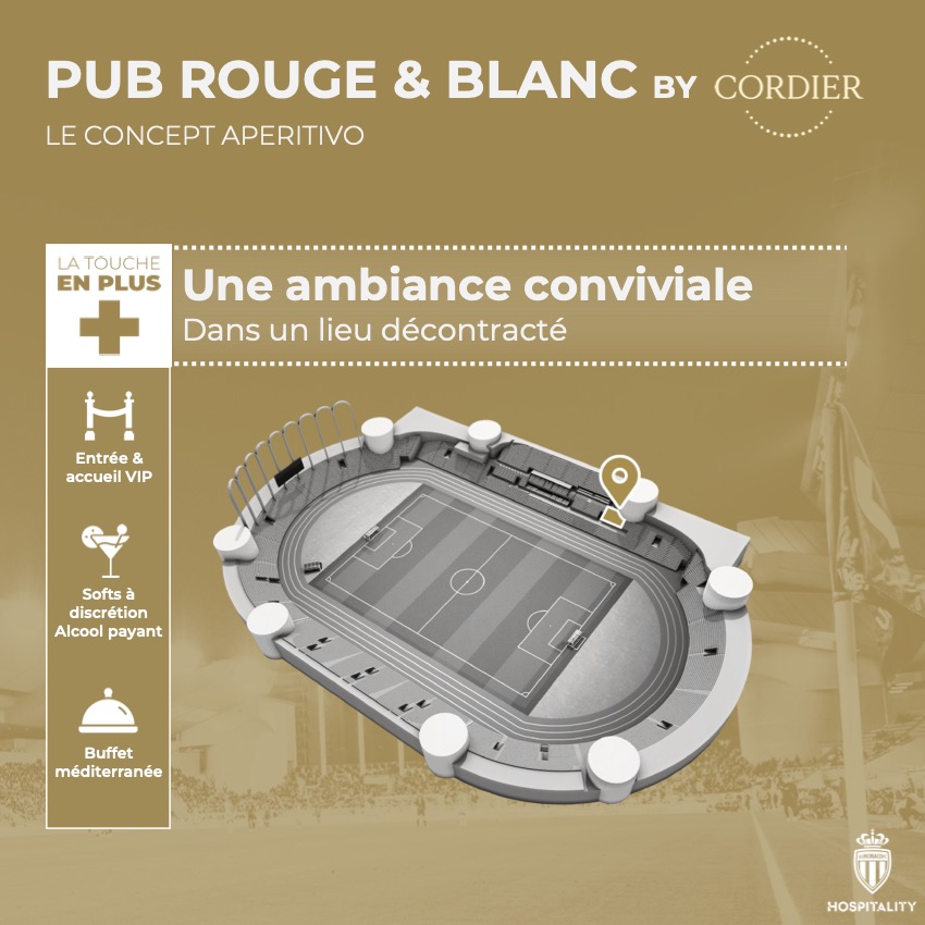 MATCH DAY PUB ROUGE-BLANC BY CORDIER